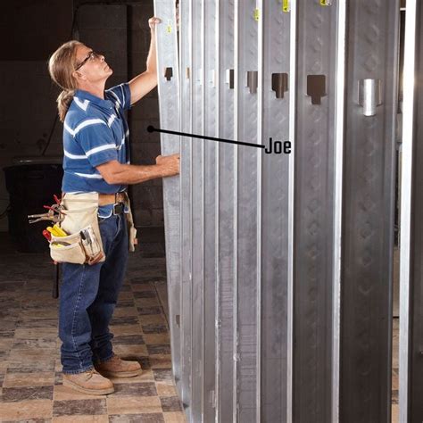 box out of metal studs|cutting steel studs.